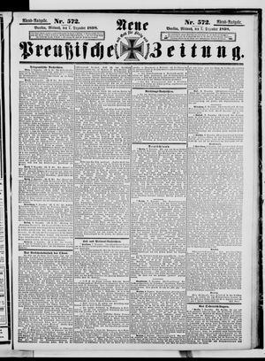 Neue preußische Zeitung vom 07.12.1898
