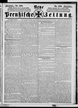 Neue preußische Zeitung vom 10.12.1898