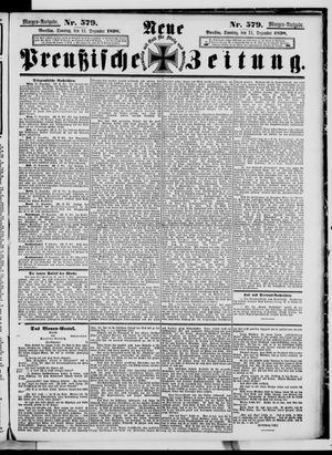 Neue preußische Zeitung vom 11.12.1898