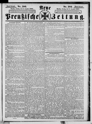 Neue preußische Zeitung vom 13.12.1898