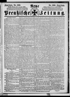 Neue preußische Zeitung vom 14.12.1898