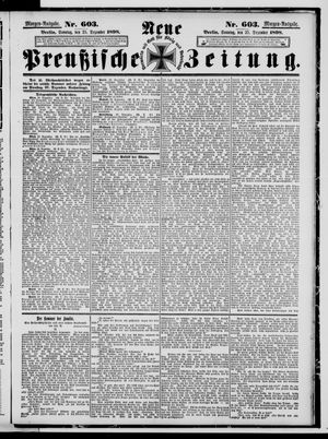 Neue preußische Zeitung vom 25.12.1898