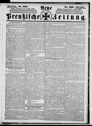 Neue preußische Zeitung vom 29.12.1898