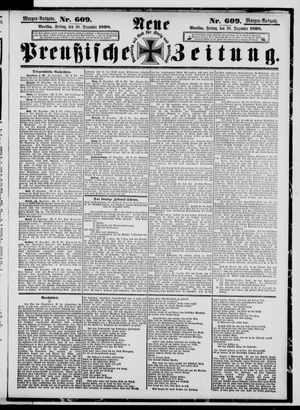 Neue preußische Zeitung vom 30.12.1898