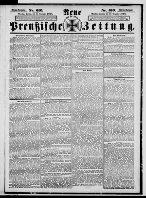 Neue preußische Zeitung vom 30.12.1898