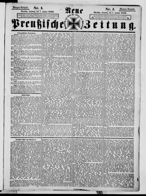 Neue preußische Zeitung vom 01.01.1899