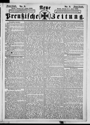 Neue preußische Zeitung vom 04.01.1899