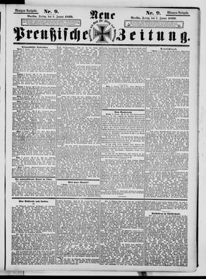 Neue preußische Zeitung vom 06.01.1899
