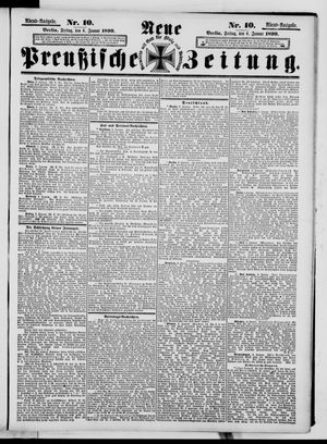 Neue preußische Zeitung vom 06.01.1899