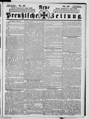 Neue preußische Zeitung vom 07.01.1899