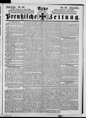 Neue preußische Zeitung vom 08.01.1899