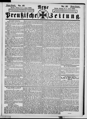 Neue preußische Zeitung vom 11.01.1899