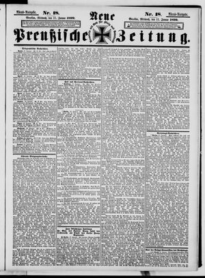 Neue preußische Zeitung vom 11.01.1899