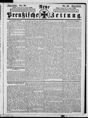 Neue preußische Zeitung vom 13.01.1899