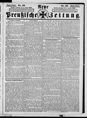 Neue preußische Zeitung vom 14.01.1899
