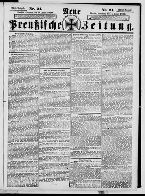 Neue preußische Zeitung vom 14.01.1899