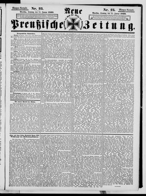 Neue preußische Zeitung vom 15.01.1899
