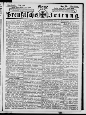 Neue preußische Zeitung vom 16.01.1899