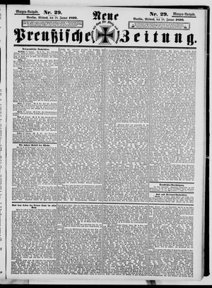 Neue preußische Zeitung vom 18.01.1899