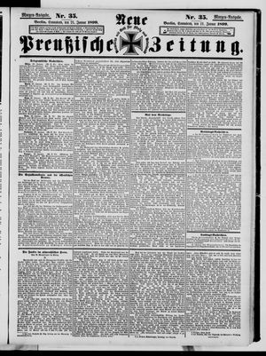 Neue preußische Zeitung vom 21.01.1899