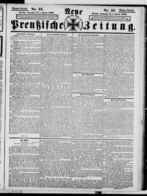 Neue preußische Zeitung vom 02.02.1899