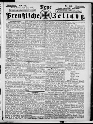 Neue preußische Zeitung vom 02.02.1899