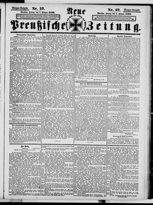 Neue preußische Zeitung vom 03.02.1899
