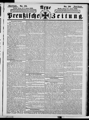 Neue preußische Zeitung vom 03.02.1899