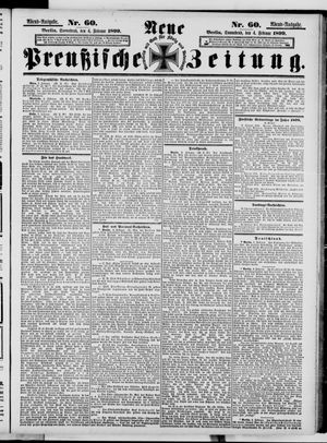 Neue preußische Zeitung vom 04.02.1899