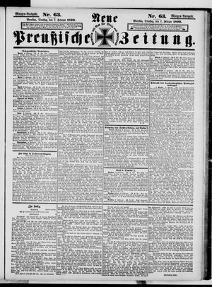 Neue preußische Zeitung vom 07.02.1899