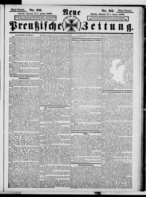 Neue preußische Zeitung vom 08.02.1899