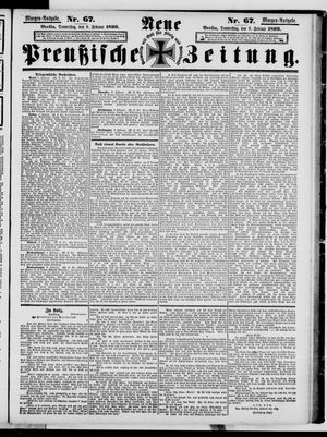 Neue preußische Zeitung vom 09.02.1899