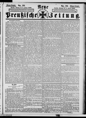 Neue preußische Zeitung vom 15.02.1899