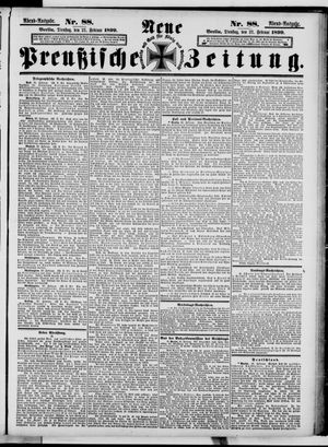 Neue preußische Zeitung on Feb 21, 1899