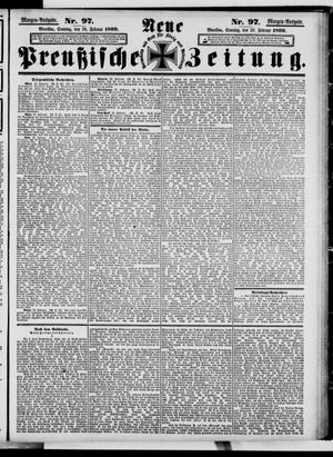 Neue preußische Zeitung vom 26.02.1899