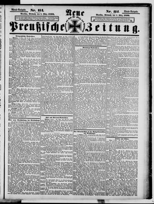 Neue preußische Zeitung vom 08.03.1899