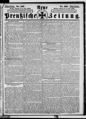 Neue preußische Zeitung vom 23.03.1899