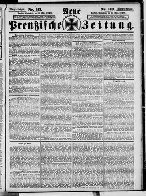 Neue preußische Zeitung vom 25.03.1899