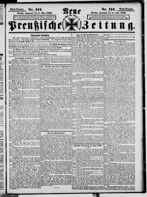 Neue preußische Zeitung vom 25.03.1899