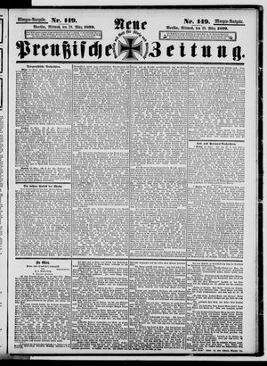 Neue preußische Zeitung vom 29.03.1899