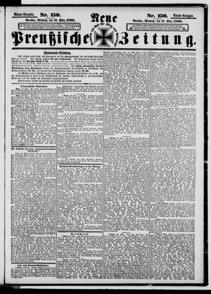 Neue preußische Zeitung vom 29.03.1899