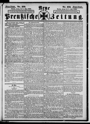 Neue preußische Zeitung vom 31.03.1899