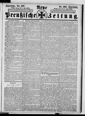 Neue preußische Zeitung vom 14.04.1899