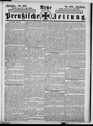 Neue preußische Zeitung vom 14.04.1899