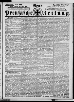 Neue preußische Zeitung vom 20.04.1899