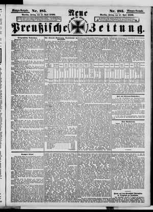 Neue preußische Zeitung vom 21.04.1899