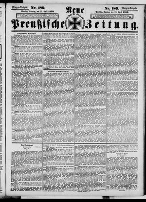 Neue preußische Zeitung vom 23.04.1899