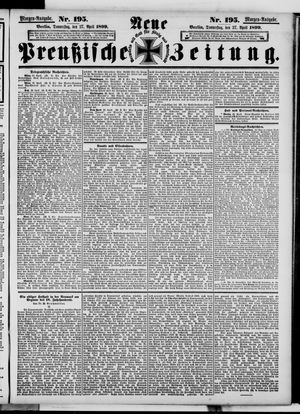 Neue preußische Zeitung vom 27.04.1899