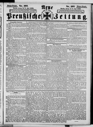 Neue preußische Zeitung vom 28.04.1899