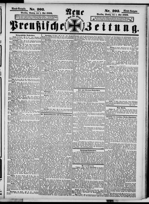 Neue preußische Zeitung vom 01.05.1899